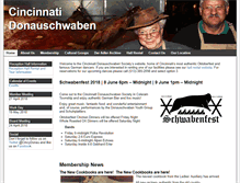 Tablet Screenshot of cincydonau.com